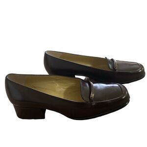 NEW Bally | Andina Vintage Block Heel Loafers